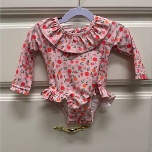 Serendipity Shrimp & Grits Kids Fruit Rash Guard 6M